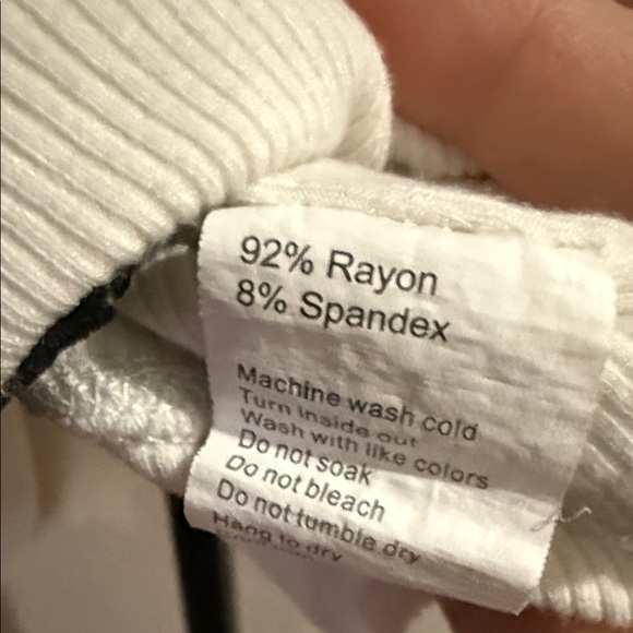 Seint Ribbed Crop Tank Top - size medium - Picture 5 of 5